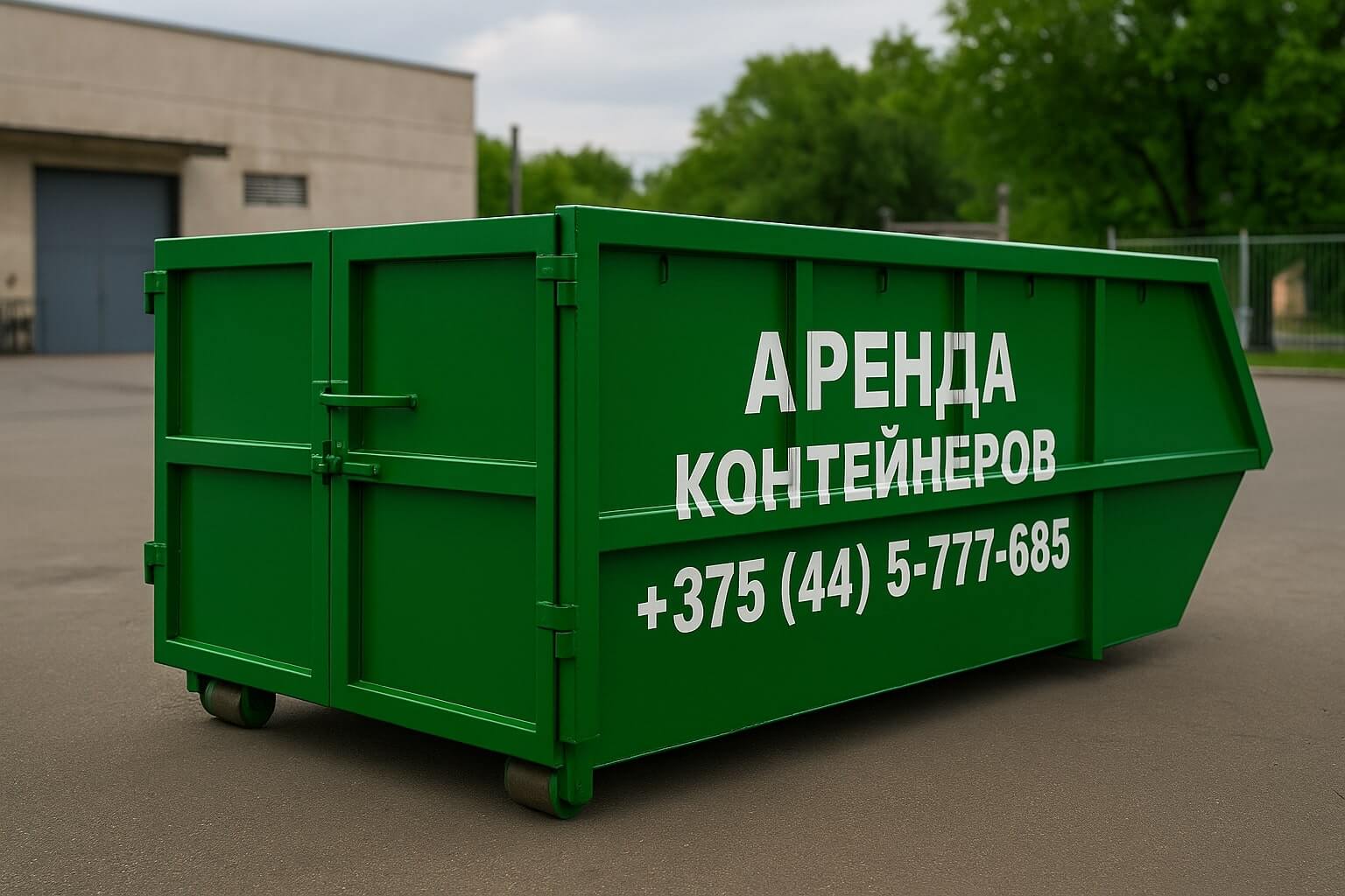 контейнер 16 м³ до 12 тонн